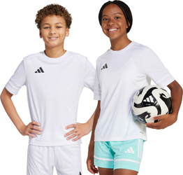 Koszulka dla dzieci adidas Squadra 25 biała JJ0058