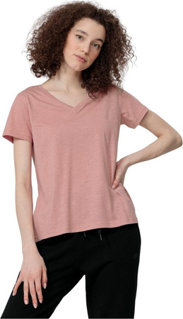 Koszulka damska 4F różowa H4Z22 TSD352 56S