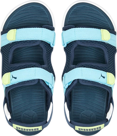 Sandały dla dzieci Puma Evolve granatowe Jr 390449 02