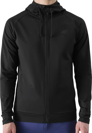 Bluza męska 4F FNK M512 czarna 4FWSS25TFSWM512