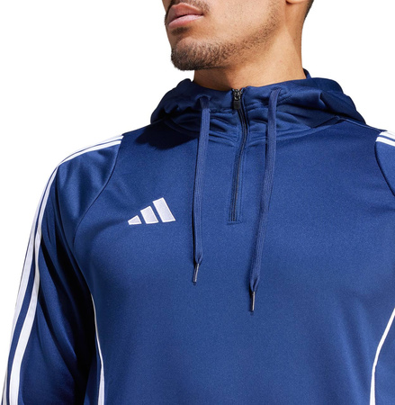 Bluza męska adidas Tiro 24 Training Hoodie niebieska IR9398