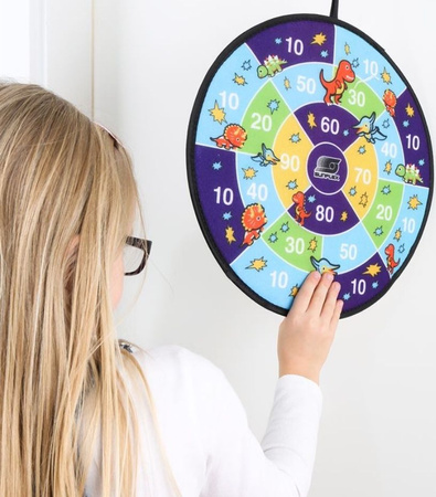 Tarcza do gry w darta dla dzieci 6 piłek Sunflex Youngster Velcro 45010