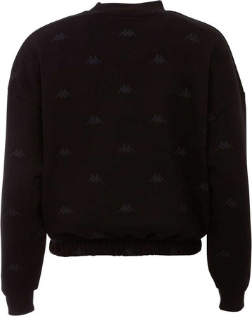 Bluza damska Kappa Ignara czarna 309091 19-4006
