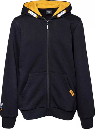 Dziecięca bluza casualowa rozpinana z kapturem Hi-tec Barit Jrb rozmiar 164