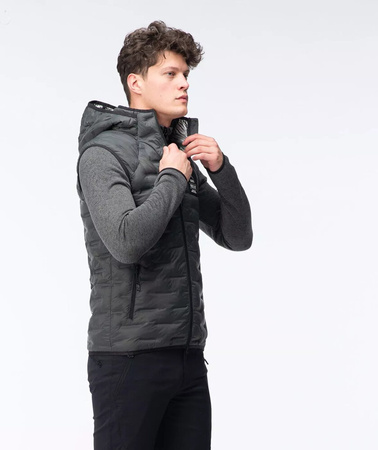 Męska kamizelka pikowana z kapturem Elbrus Huel Vest Primaloft rozmiar XXL