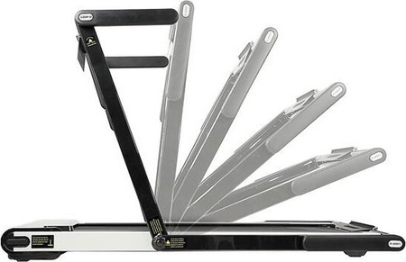 Bieżnia elektryczna z biurkiem Hms LOOP12 Multi Czarna