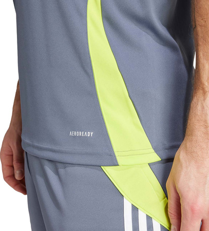 Koszulka męska adidas Tiro 24 Jersey szara IV6951