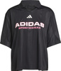 Koszulka damska adidas Tiro Q4 Polo czarna JN2749