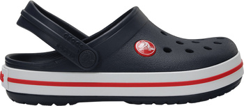 Chodaki sandały klapki dla dzieci Crocs Kids Toddler Crocband Clog czerwono-granatowe 207005 485