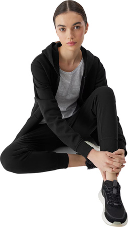 Bluza damska 4F F0956 czarna 4FWSS24TSWSF0956 20S