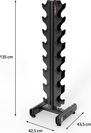 Stojak na ciężarki i hantelki pionowy semi commercial HMS STR36