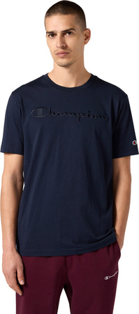Koszulka męska Champion SS Tee granatowa 220273 BS501