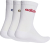 Skarpety adidas Linear Crew Cushioned Socks 3 Pairs białe KD1716