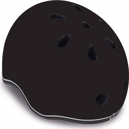 Kask na rower rolki hulajnogę deskorolkę dziecięcy Globber Kids z tylną lampką LED rozmiar XXS / kolor czarny 506-120