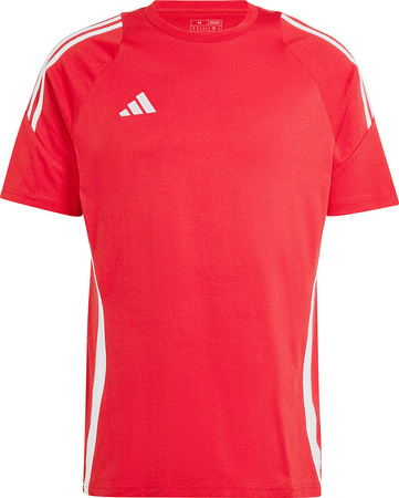 Koszulka męska adidas Tiro 24 Sweat czerwona IR9349