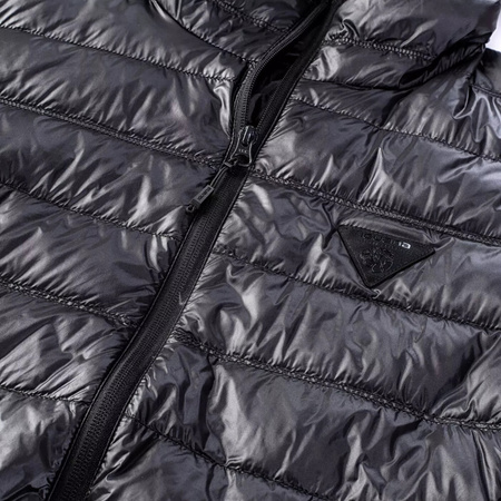 Męska kurtka pikowana kaczy puch Iguana Marcho czarny rozmiar S