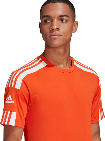 Koszulka męska adidas Squadra 21 Jersey Short Sleeve pomarańczowa GN8092