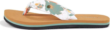 Damskie japonki O'neill DITSY SUN BLOOM™ SANDALS white bluemchen rozmiar 37