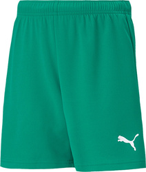 Spodenki dla dzieci Puma teamRISE Short Jr zielone 704943 05