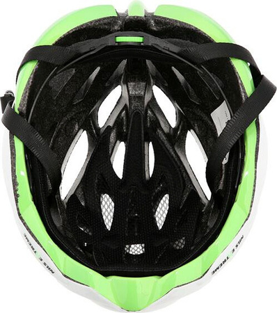 Kask rowerowy na rolki deskorolkę Nils Extreme MTW58 rozmiar XL (60-62 cm) biało-zielony