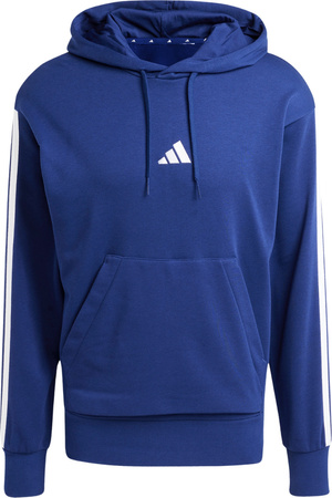 Bluza męska adidas Essentials 3-Stripes French Terry granatowa JD1872