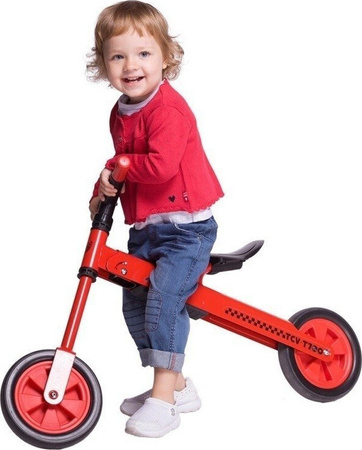 Rowerek biegowy składany TCV-T700 niebieski