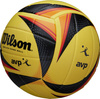 Piłka siatkowa Wilson AVP Replica Game żółto-czarno-pomarańczowa WTH01020XB