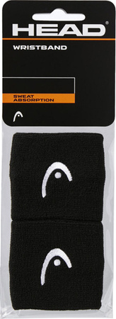 Frotki na rękę Head Wristband czarne 285050