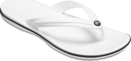 Japonki Crocs Crocband Flip białe 11033 100