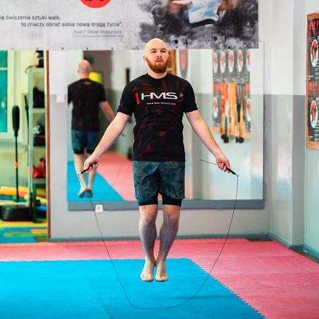 Skakanka szybka SK49 HMS czarna