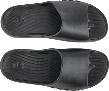 Męskie klapki plażowe basenowe Coqui Lou czarne rozmiar 46