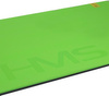 Mata do ćwiczeń fitness klubowa z otworami HMS Premium MFK01 110x55x1,5 cm zielono-czarna