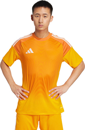 Koszulka bramkarska męska adidas Tiro 25 Competition Jersey Short Sleeve pomarańczowa JN4502