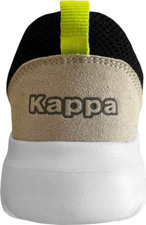 Buty męskie Kappa Jona czarno-zielone 243309 1135