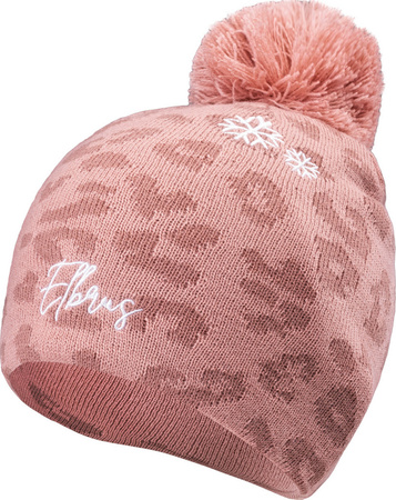 Dziecięca czapka zimowa Elbrus Myron Tg ash różowa