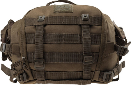 Saszetka torebka nerka biodrowa na pas Magnum Lari 5 oliwkowa