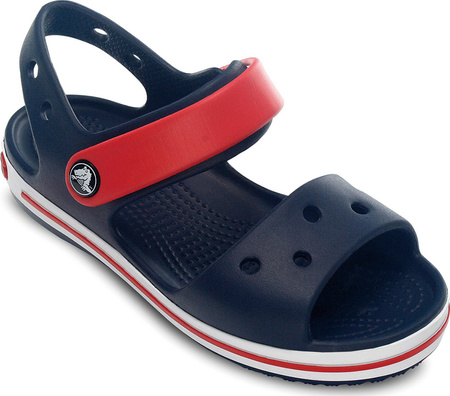 Sandały dla dzieci Crocs Crocband Sandal Kids granatowo czerwone 12856 485