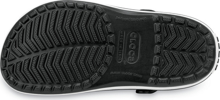 Chodaki sandały klapki Crocs Crocband czarne 11016 001