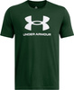 Koszulka męska Under Armour Sportstyle Logo zielona 1382911 301