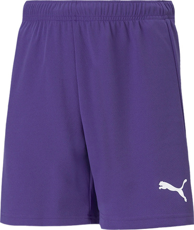 Spodenki dla dzieci Puma teamRISE Short JR fioletowe 704943 10