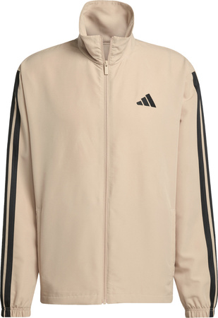 Dres męski adidas Sportswear Basic 3-Stripes Woven beżowy JX3149
