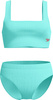 Damski Strój Kąpielowy Textd Deep U-bk 2pc Af  fiery red/white/french blue rozmiar 38