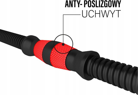 Sztanga gryf z obciążeniem sztangielki / hantle kompozyt HMS SGP40 40 kg
