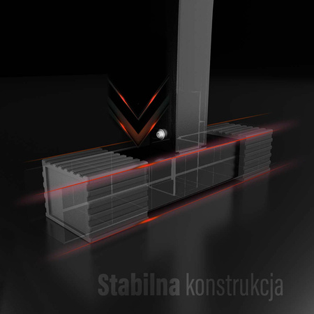 Ławka treningowa wielofunkcyjna do ćwiczeń HMS Premium L8012