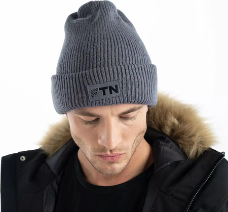 Czapka zimowa unisex z wiskozy Fitanu Utale fioletowa