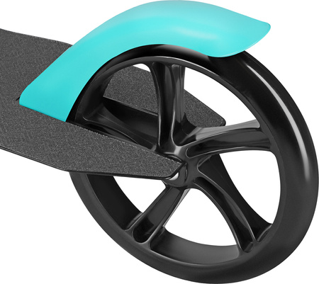 Hulajnoga miejska z hamulcem składana Nils Extreme HM183 turkusowa