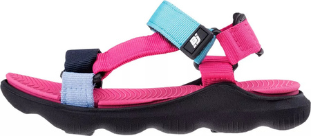Sandały trekkingowe turystyczne dziecięce Bejo Mileri Jrg czarno-różowe rozmiar 33