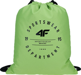 Plecak torba worek na buty sportowy szkolny 4F M055 zielony 4FJWAW23AGYMM055 41S