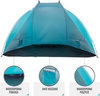 Namiot plażowy Nils Camp NC8030 260X120X120 cm turkusowy