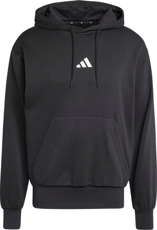Bluza męska adidas Essentials Feelcozy Fleece Hoodie czarna JE3807